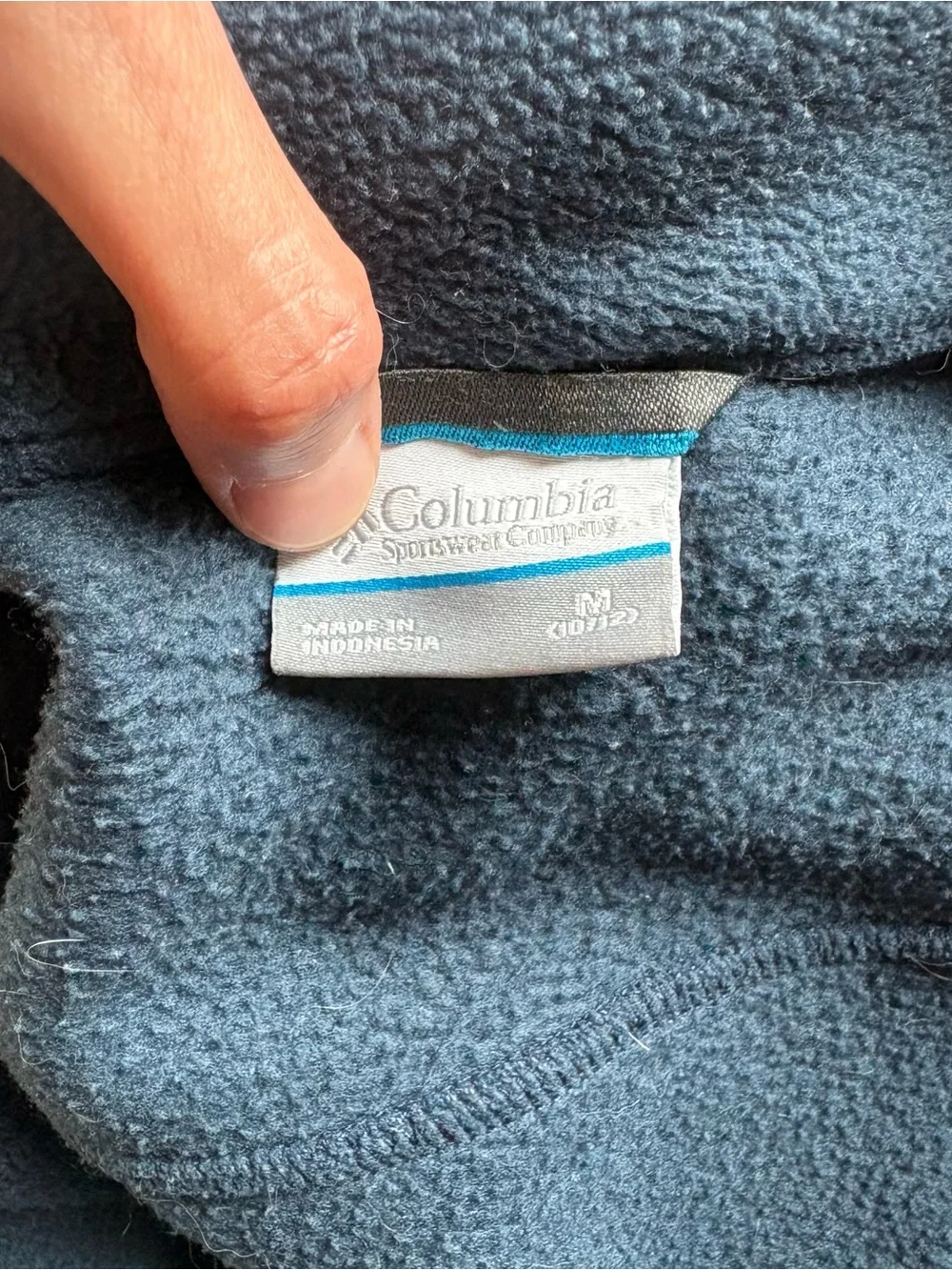 Columbia Youth fleece Jacket Lot 3 full zip Blue Orange Camouflage Medium 10/12
